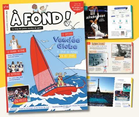 Visuels du magazine À fond !