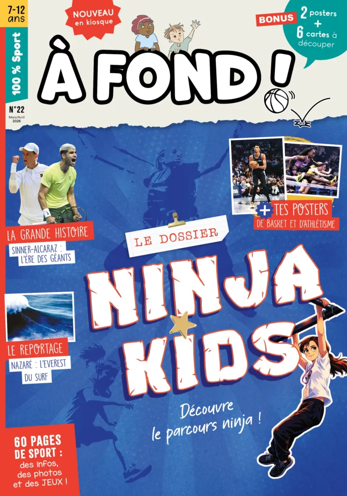 Magazine A fond N22 - Couverture pacours ninja